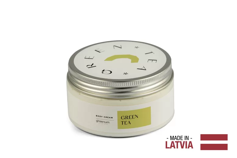 GREENUM Питательный крем для тела GREEN TEA, 200 г